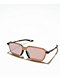 100% Legere Trap Matte Black & HiPER Silver Sunglasses - Thumbnail image 1 of 3
