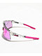 100% Speedcraft SL Polished Translucent Grey & Purple Sunglasses - Thumbnail image 3 of 4