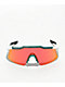 100% x Bora - hansgrohe Speedcraft SL Team Gloss Metallic & Matte White Sunglasses - Thumbnail image 2 of 2