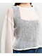 24 Colours Open Knit White Sweater - Thumbnail image 4 of 4
