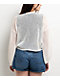 24 Colours Open Knit White Sweater - Thumbnail image 2 of 4