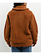 24COLOURS Sherpa Brown Zip Jacket - Thumbnail image 2 of 6