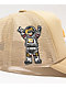 26 Red Astronaut Cat Cream Trucker Hat - Thumbnail image 4 of 4
