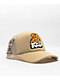 26 Red Astronaut Cat Cream Trucker Hat - Thumbnail image 1 of 4