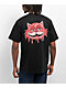26 Red Drip Cat Black T-Shirt - Thumbnail image 1 of 3