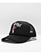 26 Red Graffiti Cat Black Trucker Hat - Thumbnail image 1 of 4