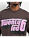 26 Red Retro Puff Brown T-Shirt - Thumbnail image 2 of 3