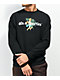 40s & Shorties Angel Plant Black Crewneck Sweatshirt - Thumbnail image 1 of 4