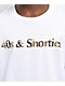 40s & Shorties Big Ben Text Logo White T-Shirt - Thumbnail image 2 of 2