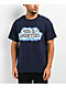 40s & Shorties Bones Navy T-Shirt - Thumbnail image 1 of 2