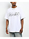 40s & Shorties Collegiate Script White T-Shirt - Thumbnail image 1 of 2