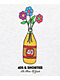 40s & Shorties Flowers White T-Shirt - Thumbnail image 3 of 3
