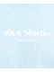 40s & Shorties General Logo Blue T-Shirt - Thumbnail image 3 of 5