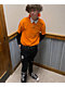 40s & Shorties General Logo camiseta en color naranja