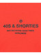 40s & Shorties General Red T-Shirt - Thumbnail image 3 of 3