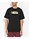 40s & Shorties Gold Box Logo Black T-Shirt - Thumbnail image 1 of 2