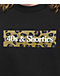 40s & Shorties Leopard Logo Black T-Shirt - Thumbnail image 2 of 2