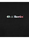 40s & Shorties Multicolor Black T-Shirt