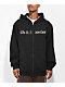 40s & Shorties Rhinestone Logo Black Zip Hoodie - Thumbnail image 1 of 3