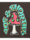 40s & Shorties Shroomies Camiseta marrón