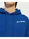 40s & Shorties Text Logo Royal Blue Hoodie - Thumbnail image 3 of 3