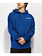 40s & Shorties Text Logo Royal Blue Hoodie - Thumbnail image 2 of 3