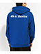 40s & Shorties Text Logo Royal Blue Hoodie - Thumbnail image 1 of 3