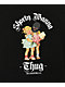 40s & Shorties Wanna Thug Black T-Shirt - Thumbnail image 2 of 2