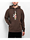 40s & Shorties x Cookies Bong Brown Hoodie - Thumbnail image 1 of 3