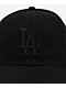 47 Brand Clean Up Los Angeles Dodgers Tonal Black Strapback Hat - Thumbnail image 3 of 3