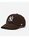 47 Brand Clean Up New York Yankees Dark Brown Wash Strapback Hat - Thumbnail image 1 of 3