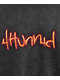 4Hunnid 4 Of A Kind Black Wash T-Shirt - Thumbnail image 3 of 3