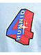 4Hunnid Block Light Blue T-Shirt - Thumbnail image 3 of 3