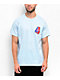 4Hunnid Block Light Blue T-Shirt - Thumbnail image 2 of 3