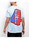 4Hunnid Block Light Blue T-Shirt - Thumbnail image 1 of 3