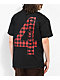 4Hunnid Buffalo Plaid Black T-Shirt - Thumbnail image 1 of 3