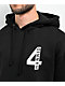 4Hunnid Chrome Roses Black Hoodie - Thumbnail image 3 of 3