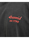 4Hunnid EST 1990 Black Wash T-Shirt - Thumbnail image 4 of 4