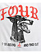 4Hunnid Find Out White T-Shirt - Thumbnail image 2 of 2
