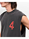 4Hunnid Good Sex Black Wash Muscle Tank Top - Thumbnail image 3 of 3