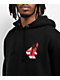 4Hunnid Grunge Paisley Black Hoodie - Thumbnail image 3 of 3