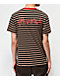 4Hunnid Khaki & Black Striped T-Shirt