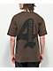 4Hunnid Logo Brown T-Shirt - Thumbnail image 1 of 3
