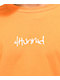 4Hunnid Logo Orange Long Sleeve T-Shirt