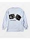 4Hunnid Roll The Dice Blue Long Sleeve T-Shirt - Thumbnail image 1 of 4
