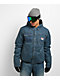 686 Deconstructed Denim Indigo 10K Snowboard Jacket - Thumbnail image 1 of 9
