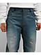686 Deconstructed Denim Indigo 10K Snowboard Pants 2027 - Thumbnail image 4 of 7