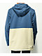 686 Foundation azul marino y beige 10k chaqueta de snowboard