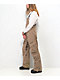 686 Smarty 3IN1 Khaki 10K Cargo Snowboard Bib Pants 2023 - Thumbnail image 3 of 4