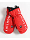 686 Team Merino True Red 10K Snowboard Mittens - Thumbnail image 2 of 2
